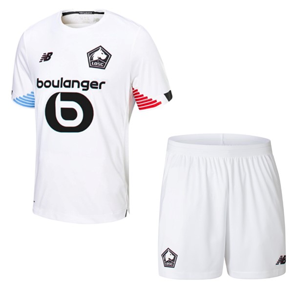 Camiseta Lille 3ª Niños 2020/21 Blanco